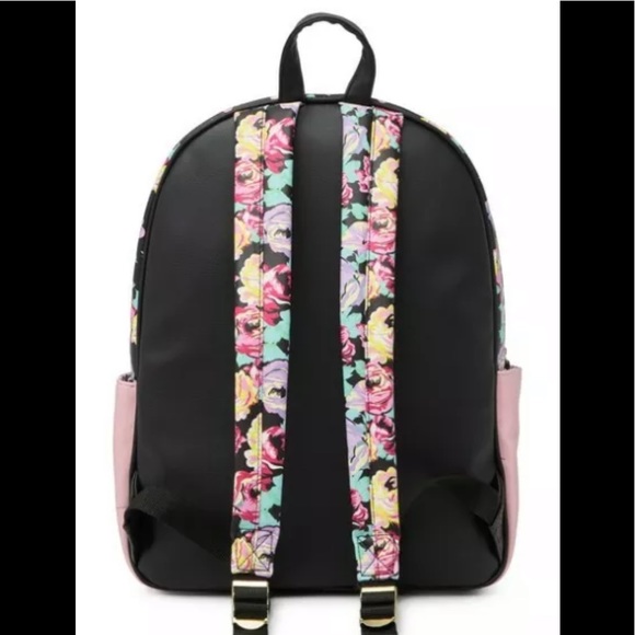 🥰Adorable Betsey Johnson 🌺 Quilted 🐈‍⬛ Backpack - Picture 6 of 14